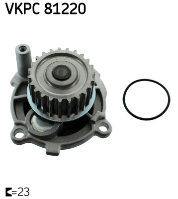 Vodní čerpadlo, chlazení motoru SKF